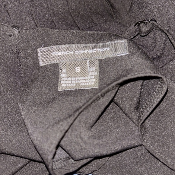 French connection Pleated peplum tank top S - Picture 3 of 6